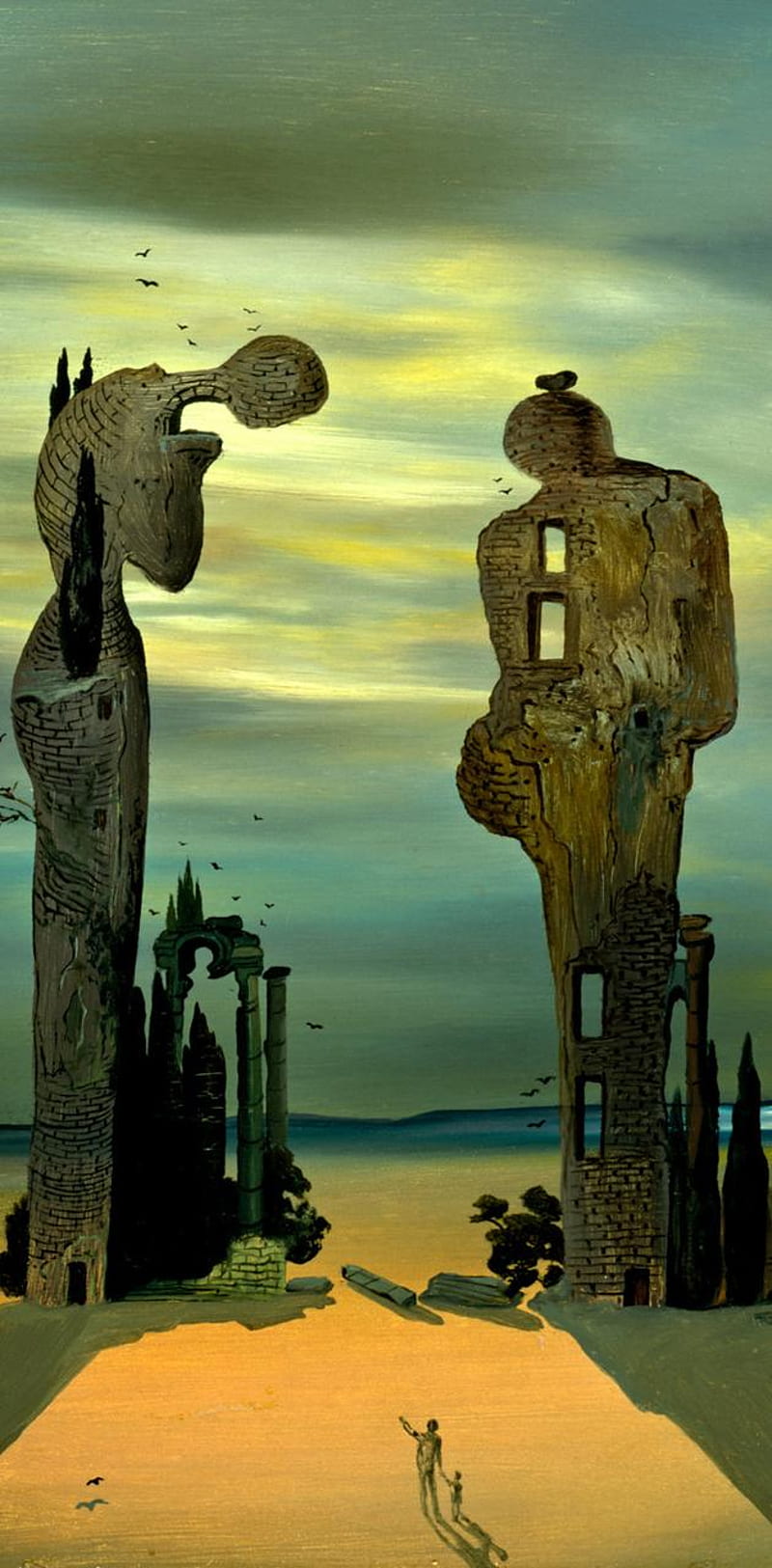 Salvador Dali by Vampish - on â, Dali Painting, HD phone wallpaper